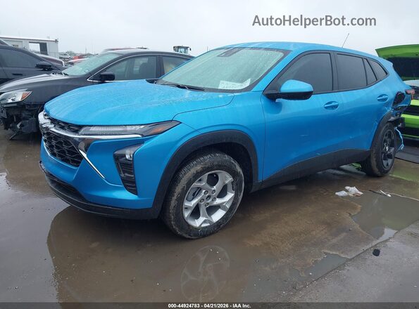 KL77LFEP1TC043440 2026 CHEVROLET TRAX Blue Front left