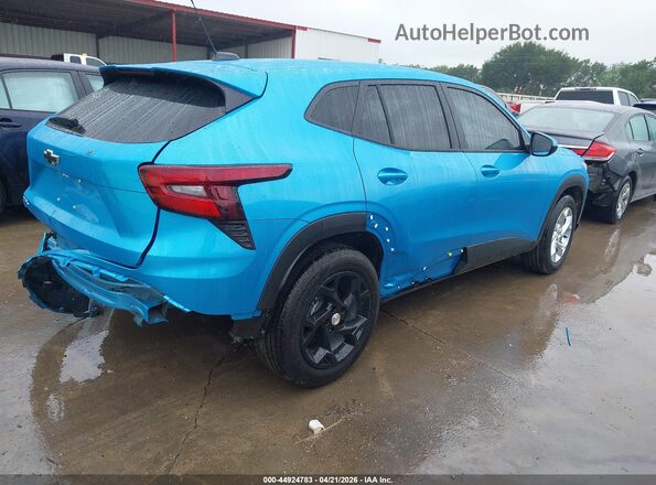 KL77LFEP1TC043440 2026 CHEVROLET TRAX Blue Rear right
