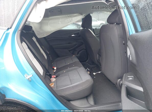 KL77LFEP1TC043440 2026 CHEVROLET TRAX Blue VIN sticker view