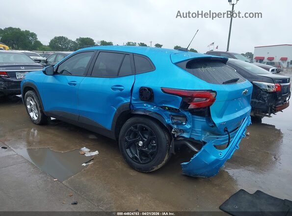 KL77LFEP1TC043440 2026 CHEVROLET TRAX Blue Rear left