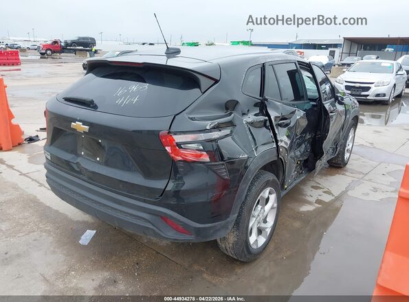 KL77LFEP2SC165383 2025 CHEVROLET TRAX Black Tył prawy