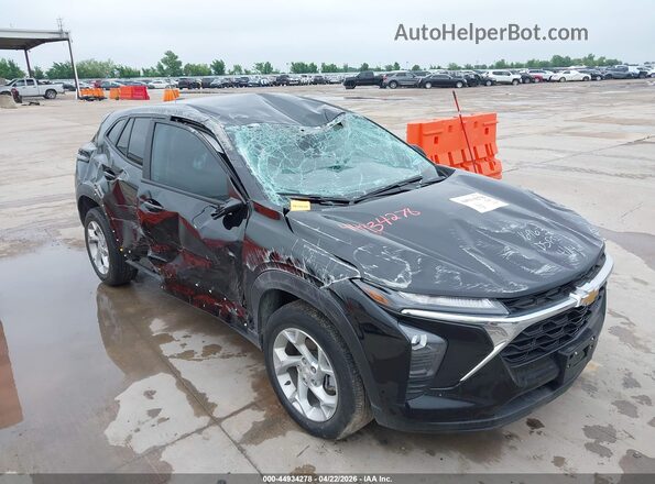 KL77LFEP2SC165383 2025 CHEVROLET TRAX Black Widok z przodu