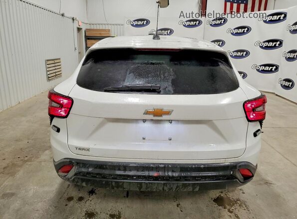 KL77LFEP3SC170785 2025 CHEVROLET TRAX White Vista trasera