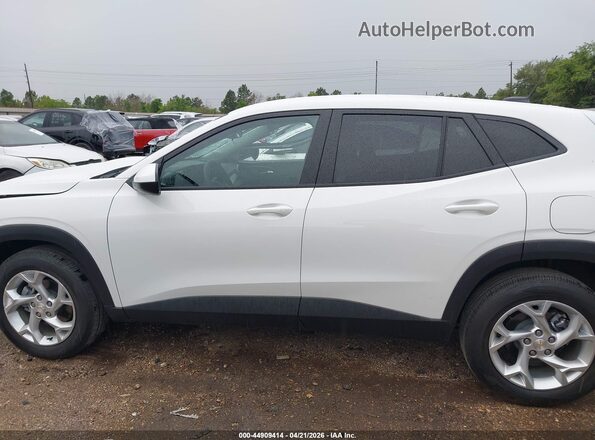 KL77LFEP5SC306320 2025 CHEVROLET TRAX White 