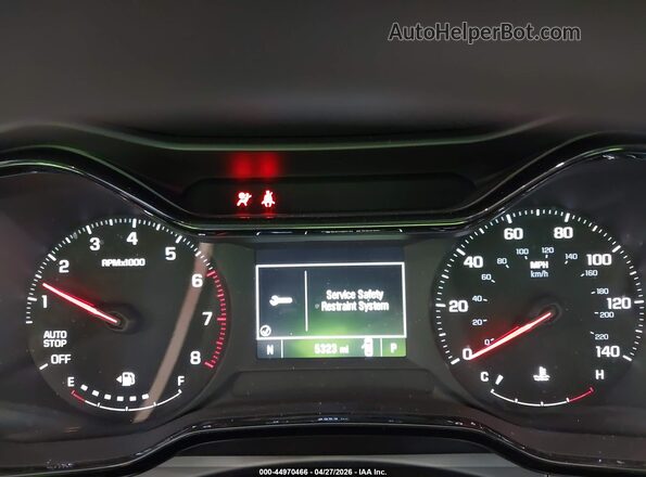 KL77LFEP7TC009387 2026 CHEVROLET TRAX Red უკანა სავარძლების ხედი