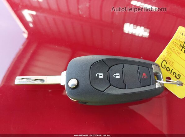KL77LFEP7TC009387 2026 CHEVROLET TRAX Red წინა პანელის ხედი