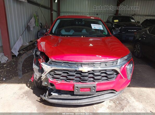 KL77LFEP7TC009387 2026 CHEVROLET TRAX Red ხელსაწყოთა პანელის ხედი