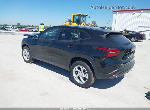 KL77LFEPXSC243246 2025 CHEVROLET TRAX Black Հետևի ձախ