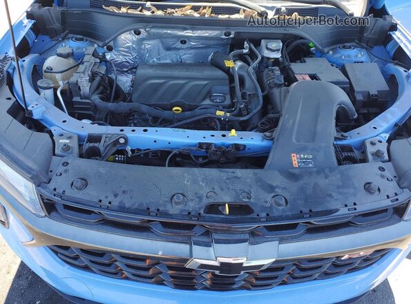 KL77LGE20RC091482 2024 CHEVROLET TRAX Blue Engine compartment view