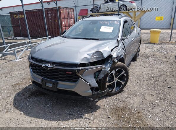 KL77LGE22RC193902 2024 CHEVROLET TRAX Silver Vista frontal