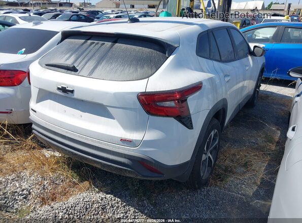 KL77LGE25RC233664 2024 CHEVROLET TRAX White Trasero derecho