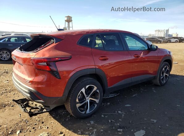 KL77LGE26RC098341 2024 CHEVROLET TRAX Orange Հետևի աջ