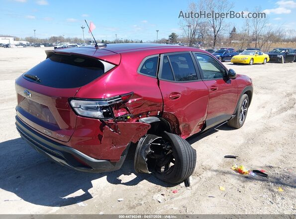 KL77LGEP1SC176722 2025 CHEVROLET TRAX Red Հետևի աջ