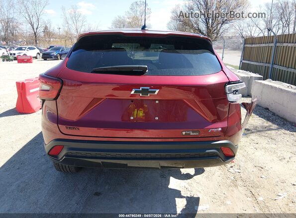 KL77LGEP1SC176722 2025 CHEVROLET TRAX Red 