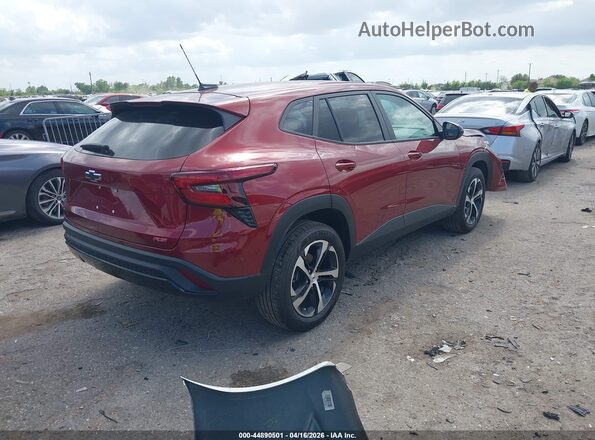 KL77LGEP1SC301251 2025 CHEVROLET TRAX Red 