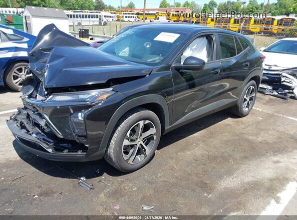 KL77LGEP6SC330003 2025 CHEVROLET TRAX Black წინა მარცხენა ხედი სამი მეოთხედიდან