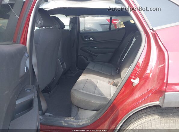 KL77LGEPXSC205084 2025 CHEVROLET TRAX Maroon VIN კოდის სტიკერის ხედი