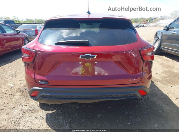 KL77LGEPXSC205084 2025 CHEVROLET TRAX Maroon 