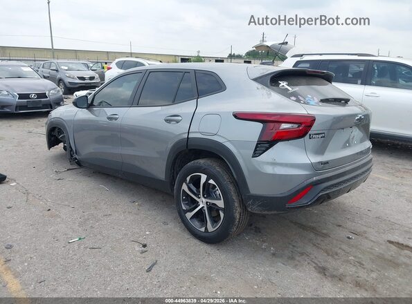 KL77LGEPXTC090522 2026 CHEVROLET TRAX Gray Задня ліва чверть