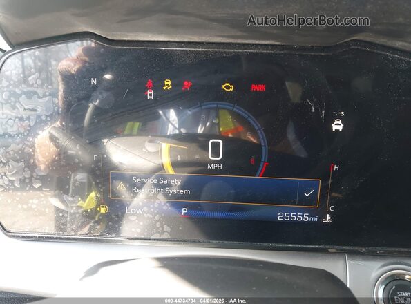 KL77LHEP4SC096904 2025 CHEVROLET TRAX Gray უკანა სავარძლების ხედი