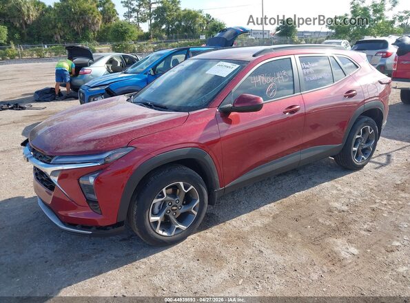 KL77LHEP4SC145650 2025 CHEVROLET TRAX Burgundy Przód lewy