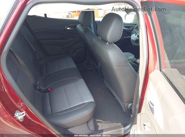 KL77LHEP4SC145650 2025 CHEVROLET TRAX Burgundy Widok naklejki z numerem VIN
