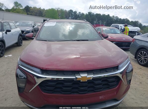 KL77LHEP6SC238301 2025 CHEVROLET TRAX Красный Вид щитка приборов