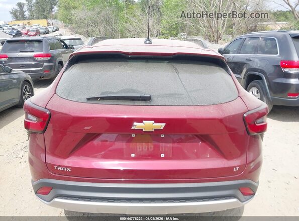 KL77LHEP6SC238301 2025 CHEVROLET TRAX Красный 