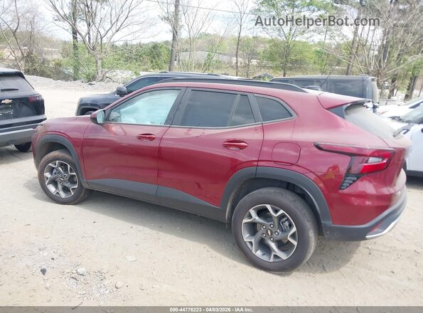 KL77LHEP6SC238301 2025 CHEVROLET TRAX Красный Панорамный вид салона 360°