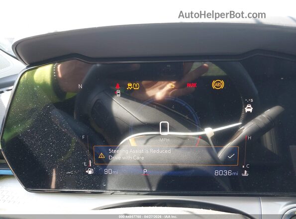 KL77LHEP6SC262498 2025 CHEVROLET TRAX Gray Vista de los asientos traseros