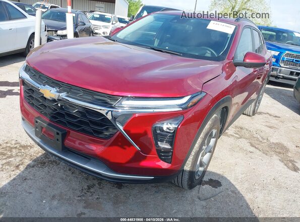 KL77LHEP6SC297557 2025 CHEVROLET TRAX Red Przód lewy