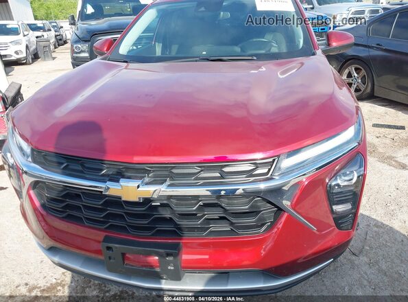 KL77LHEP6SC297557 2025 CHEVROLET TRAX Red Widok zestawu wskaźników