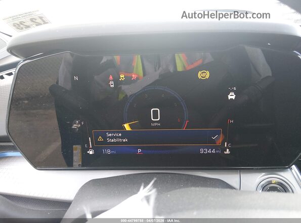 KL77LHEP9SC116838 2025 CHEVROLET TRAX Black Rear seats view