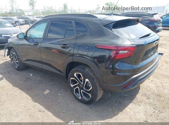 KL77LJEP1TC072665 2026 CHEVROLET TRAX Black Tył lewy