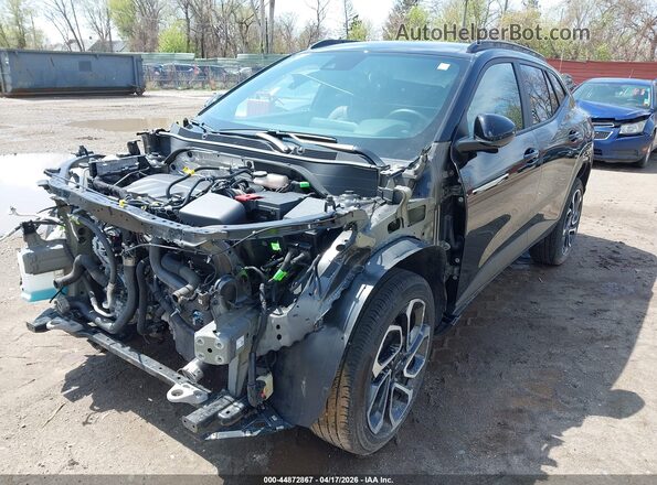 KL77LJEP3SC004754 2025 CHEVROLET TRAX Black Передня ліва чверть