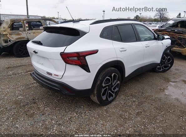 KL77LJEP5SC063837 2025 CHEVROLET TRAX White Tył prawy