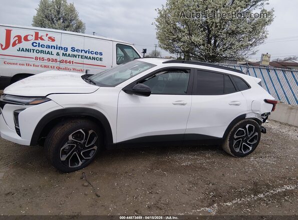 KL77LJEP5SC063837 2025 CHEVROLET TRAX White Widok wnętrza 360 stopni