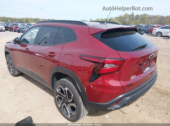 KL77LJEP9SC122484 2025 CHEVROLET TRAX Красный Задняя левая четверть