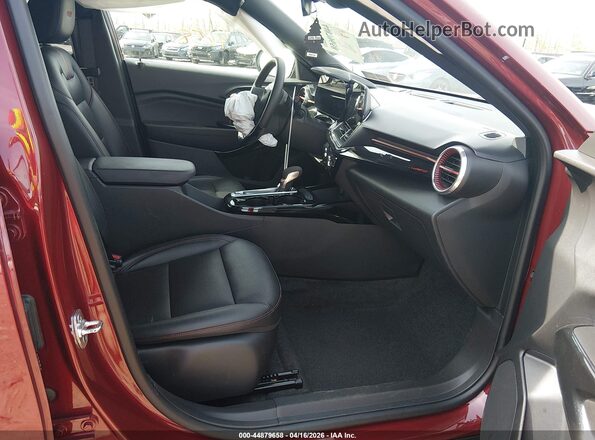 KL77LJEP9SC122484 2025 CHEVROLET TRAX Красный Вид салона спереди