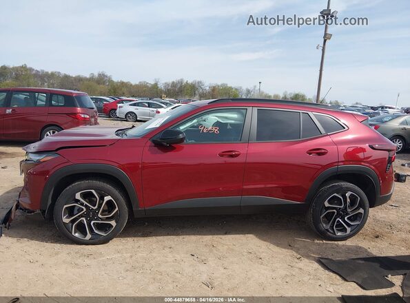 KL77LJEP9SC122484 2025 CHEVROLET TRAX Красный Панорамный вид салона 360°
