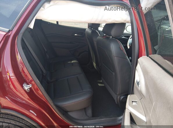 KL77LJEP9SC122484 2025 CHEVROLET TRAX Красный Вид наклейки с VIN-кодом