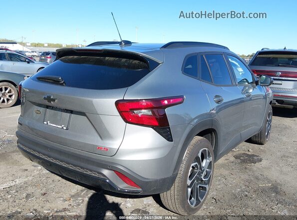 KL77LJEP9SC292831 2025 CHEVROLET TRAX Gray Հետևի աջ