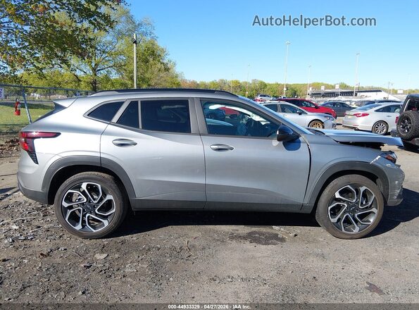 KL77LJEP9SC292831 2025 CHEVROLET TRAX Gray Սարքավորումների վահանակի տեսք