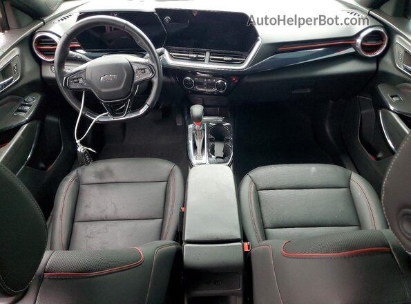 KL77LJEP9SC293414 2025 CHEVROLET TRAX Black Вид панелі приладів