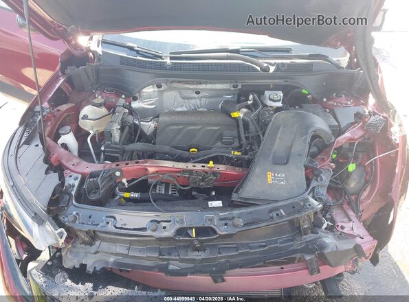 KL77LKE2XRC115449 2024 CHEVROLET TRAX Maroon Vista trasera
