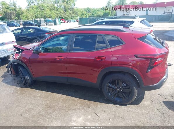 KL77LKE2XRC115449 2024 CHEVROLET TRAX Maroon 