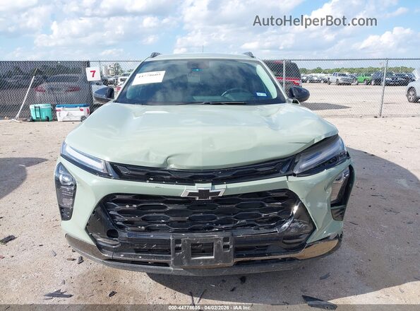 KL77LKEP0SC048264 2025 CHEVROLET TRAX Green Вид щитка приладів