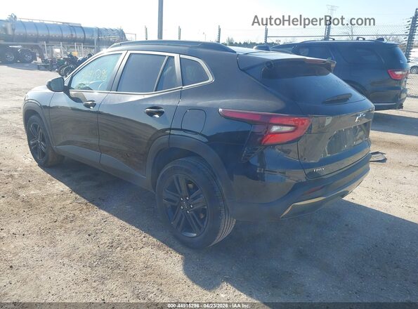 KL77LKEP4SC264814 2025 CHEVROLET TRAX Black Հետևի ձախ