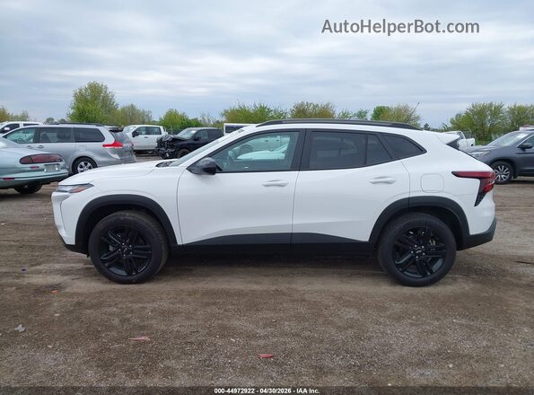 KL77LKEP5TC075378 2026 CHEVROLET TRAX White Vista interior de 360 grados
