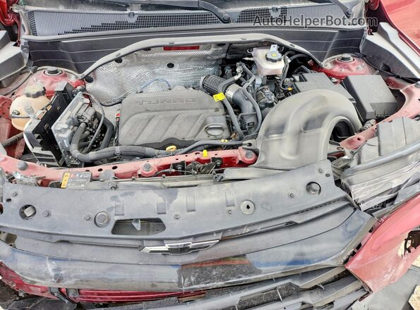 KL79MMS22MB123906 2021 CHEVROLET TRAILBLAZER Maroon Widok komory silnika